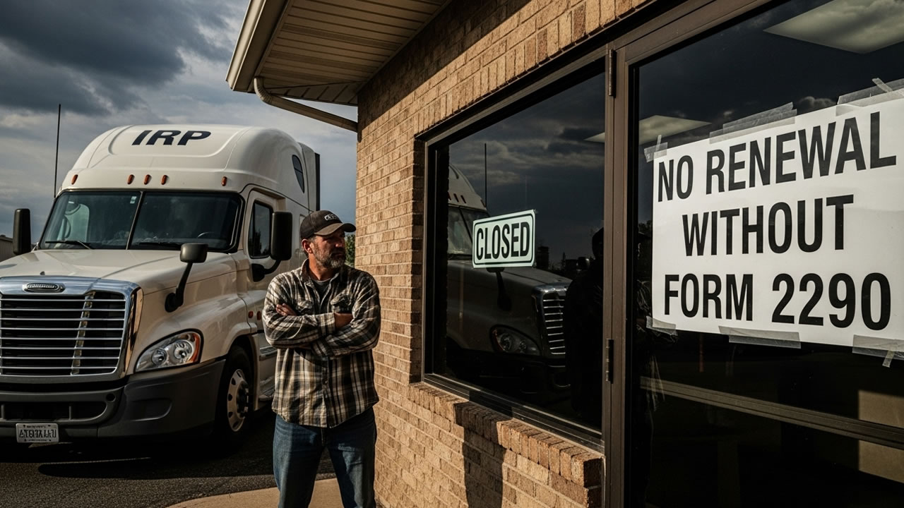 How Form 2290 Impacts Your IRP Plate Renewal